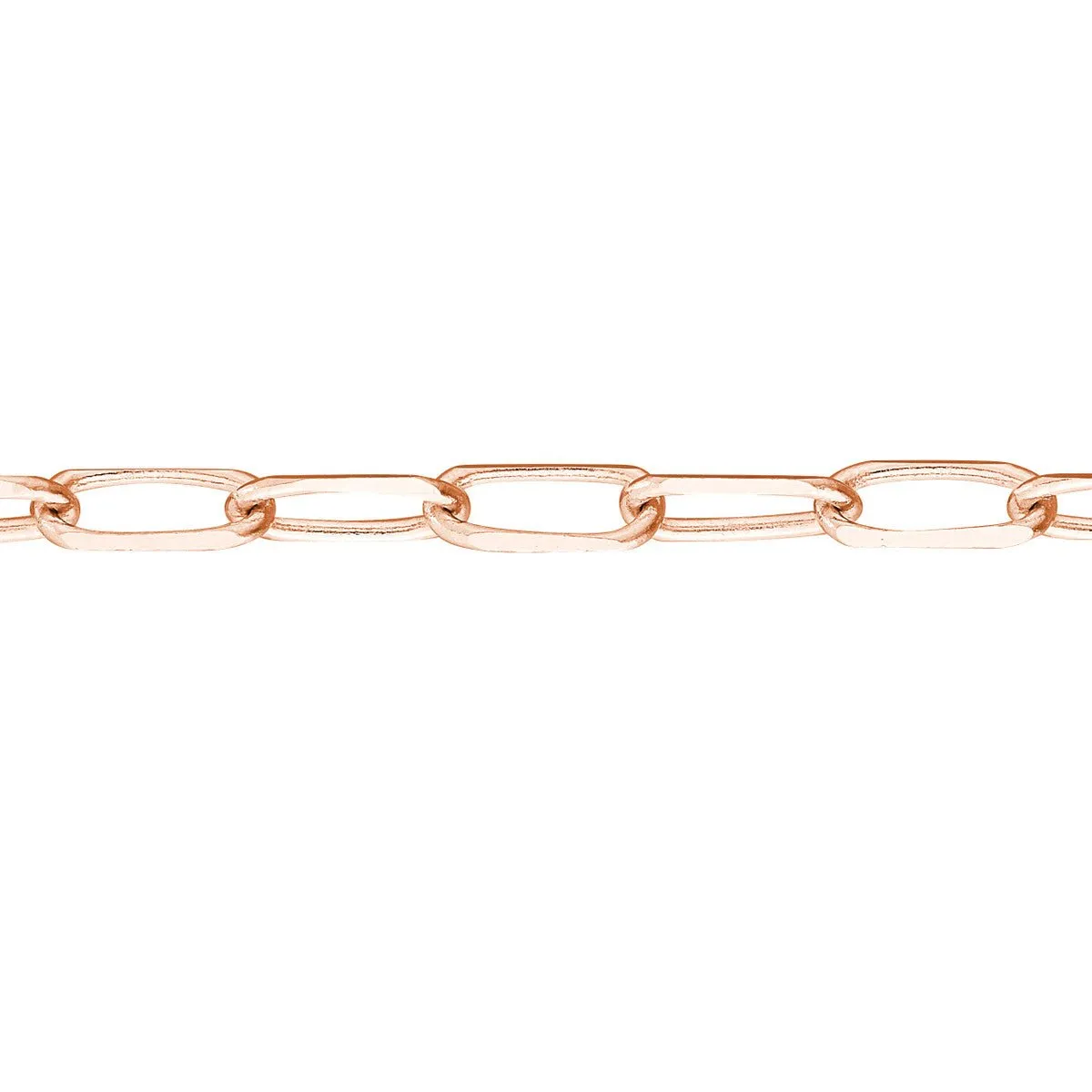 14K Gold 1.70mm Paperclip Choker Chain