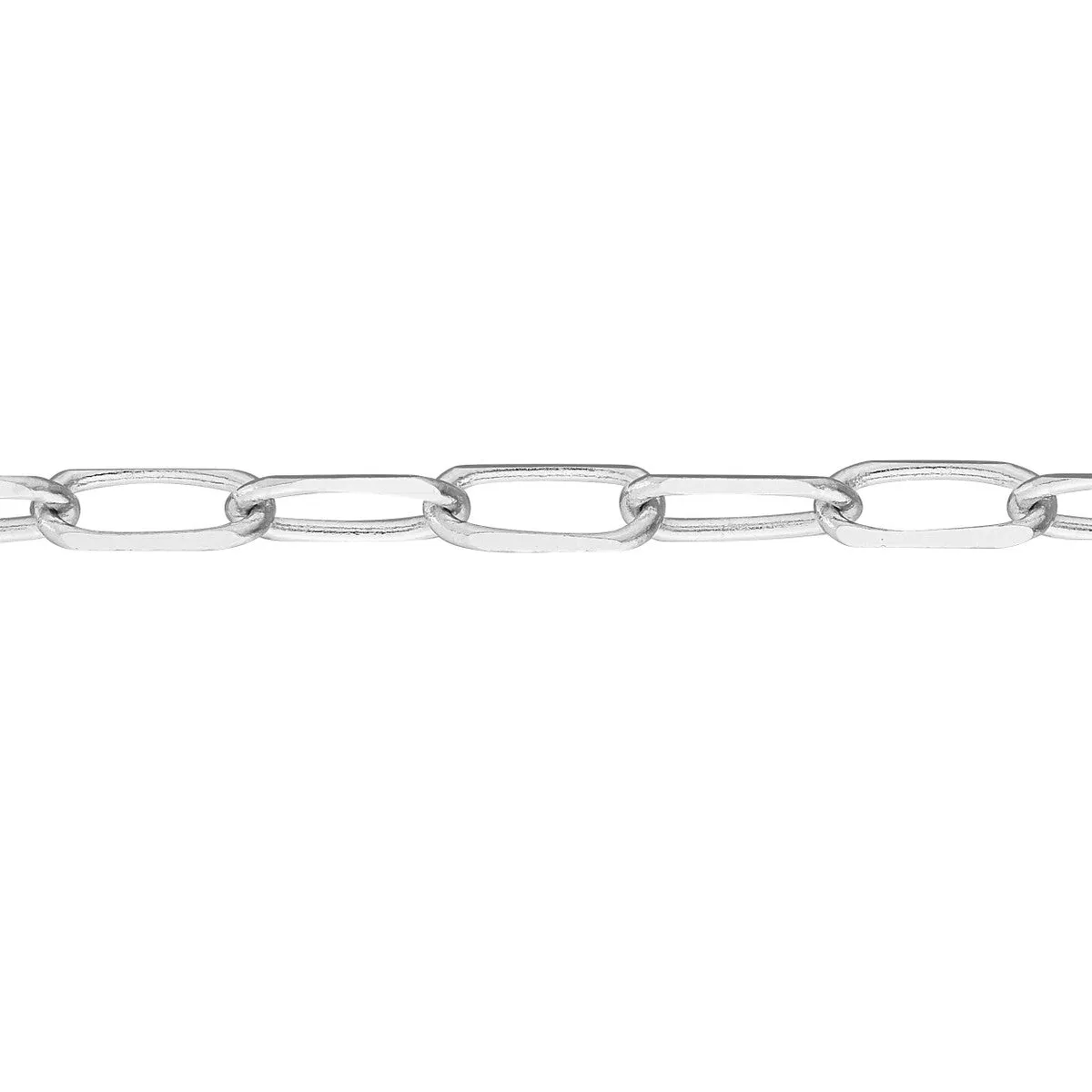 14K Gold 1.70mm Paperclip Choker Chain