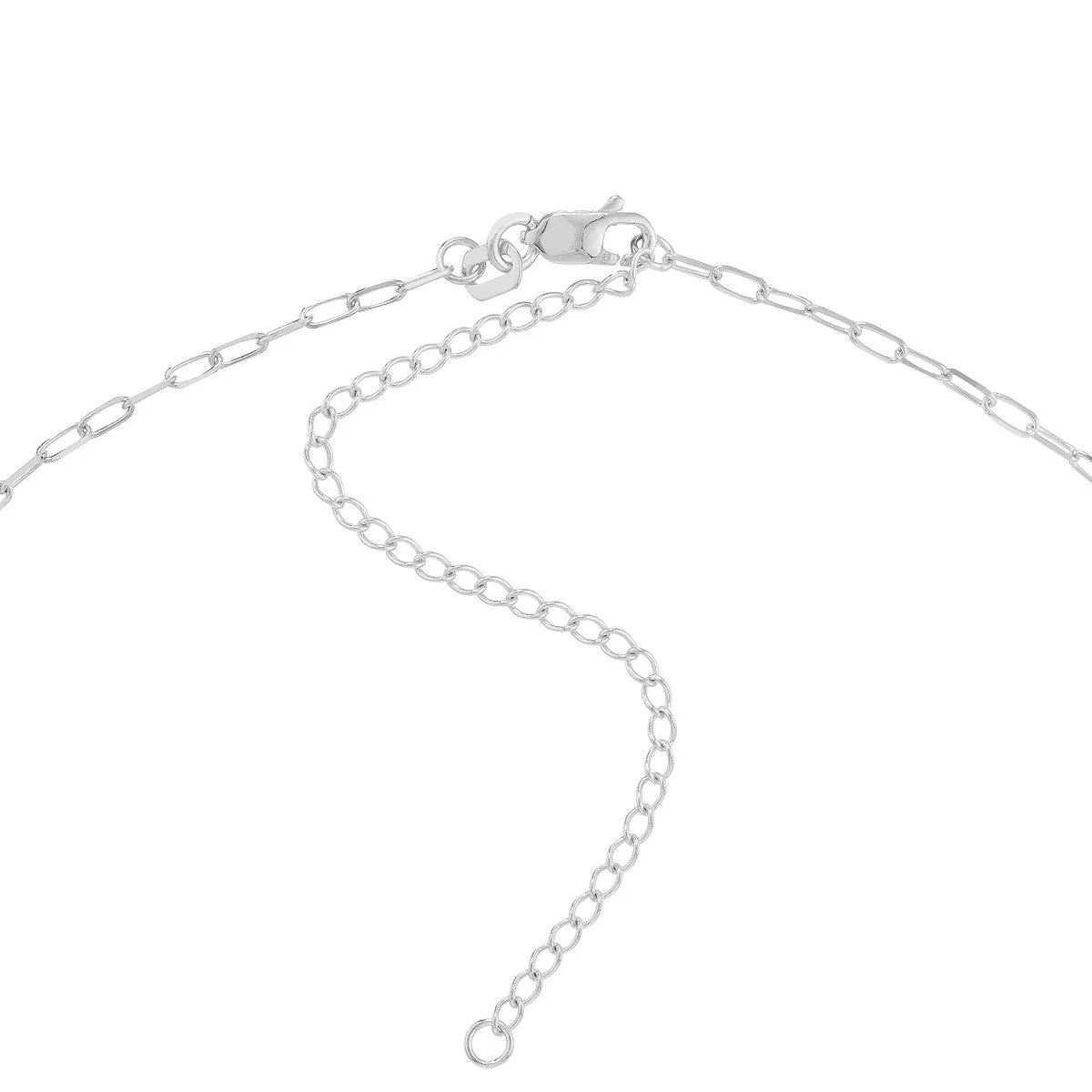 14K Gold 1.70mm Paperclip Choker Chain