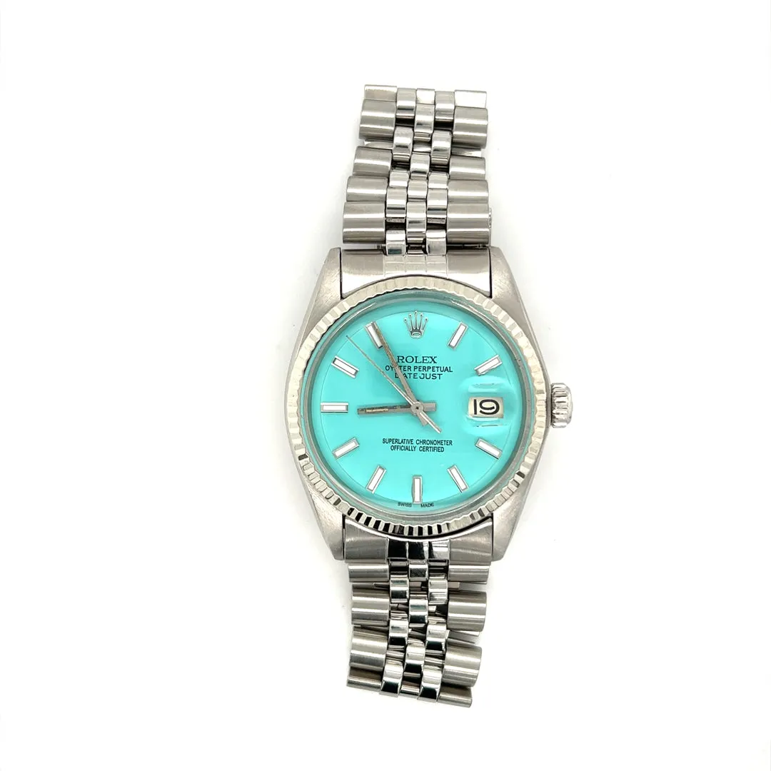 1969 Rolex Datejust 36 Turq 1