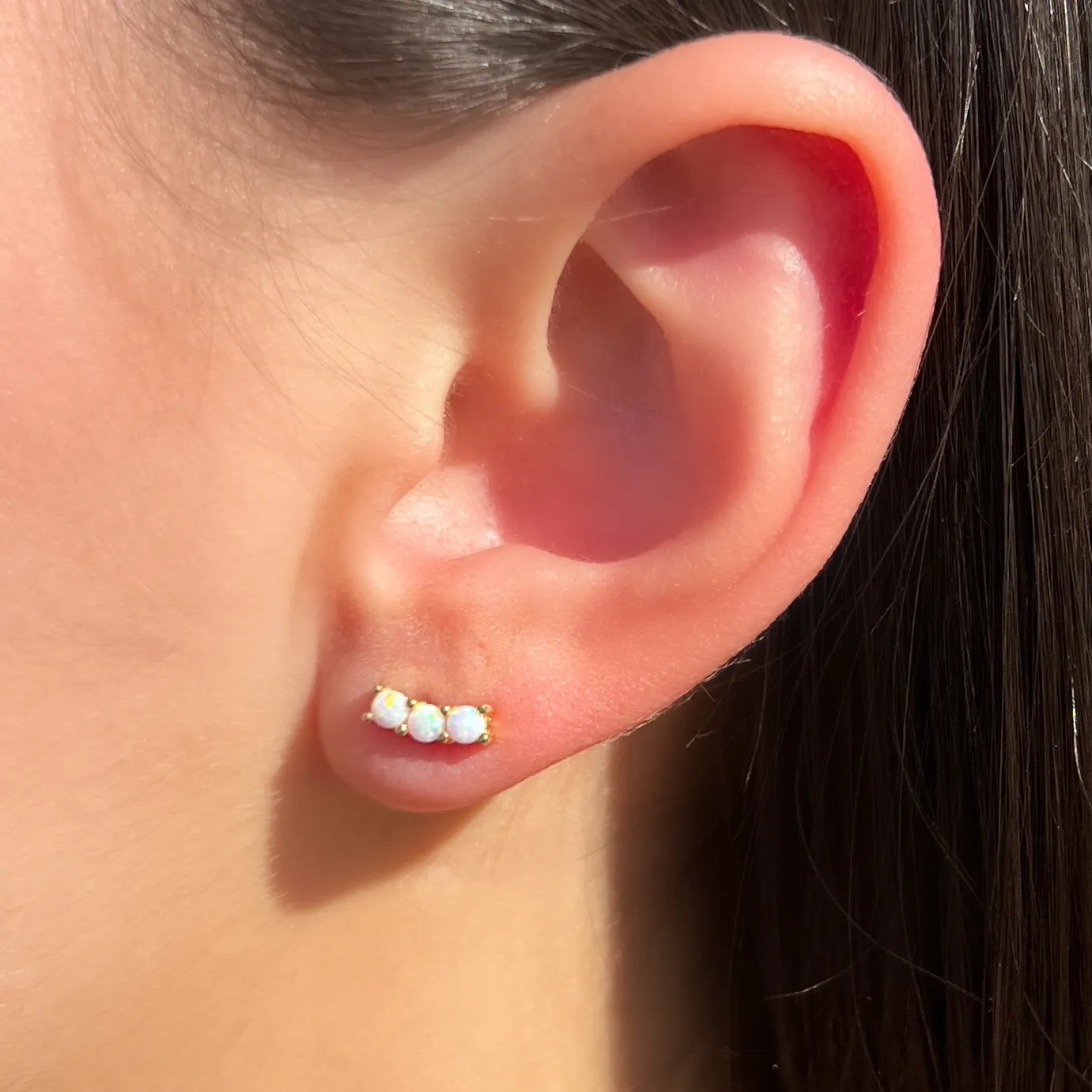 5 for 60% Off - 3 Opal Stud: The Alisha
