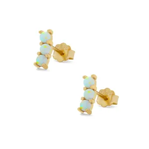 5 for 60% Off - 3 Opal Stud: The Alisha