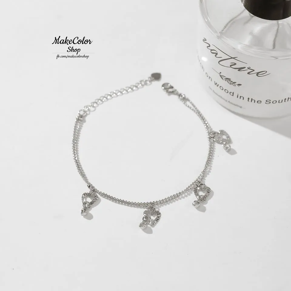 ATMfashions luxury silver charm signal braclet for women atm07