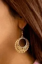 Earrings Grapevine Glamorous - Gold E2059