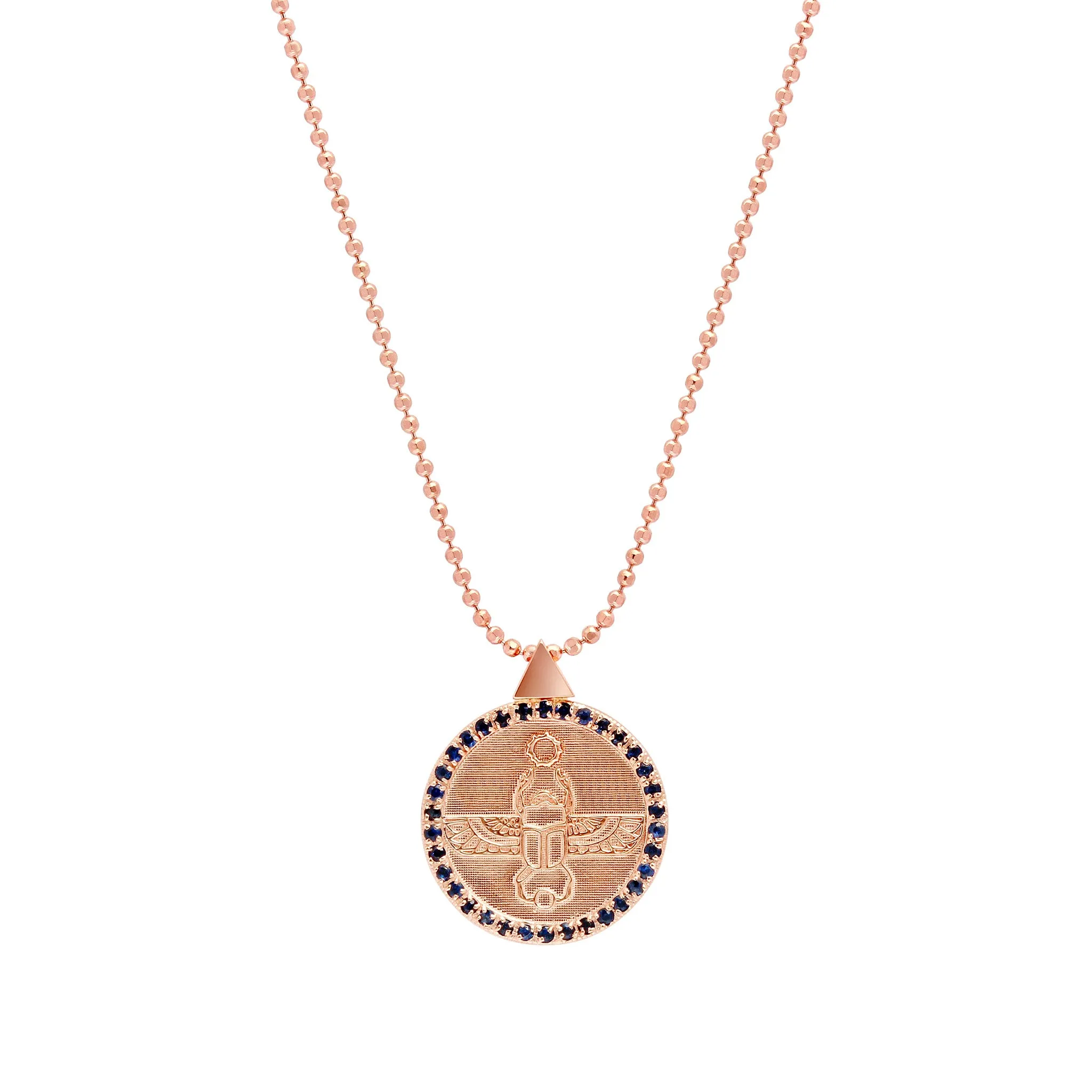 Egyptian Scarab Choker Necklace