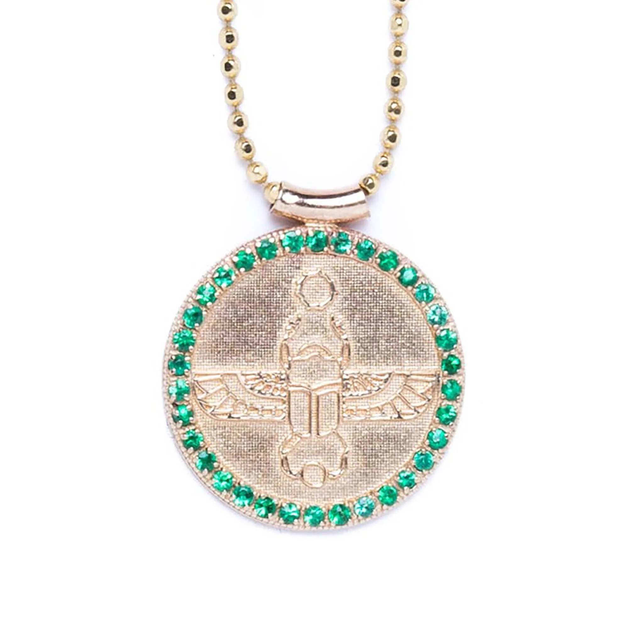 Egyptian Scarab Choker Necklace