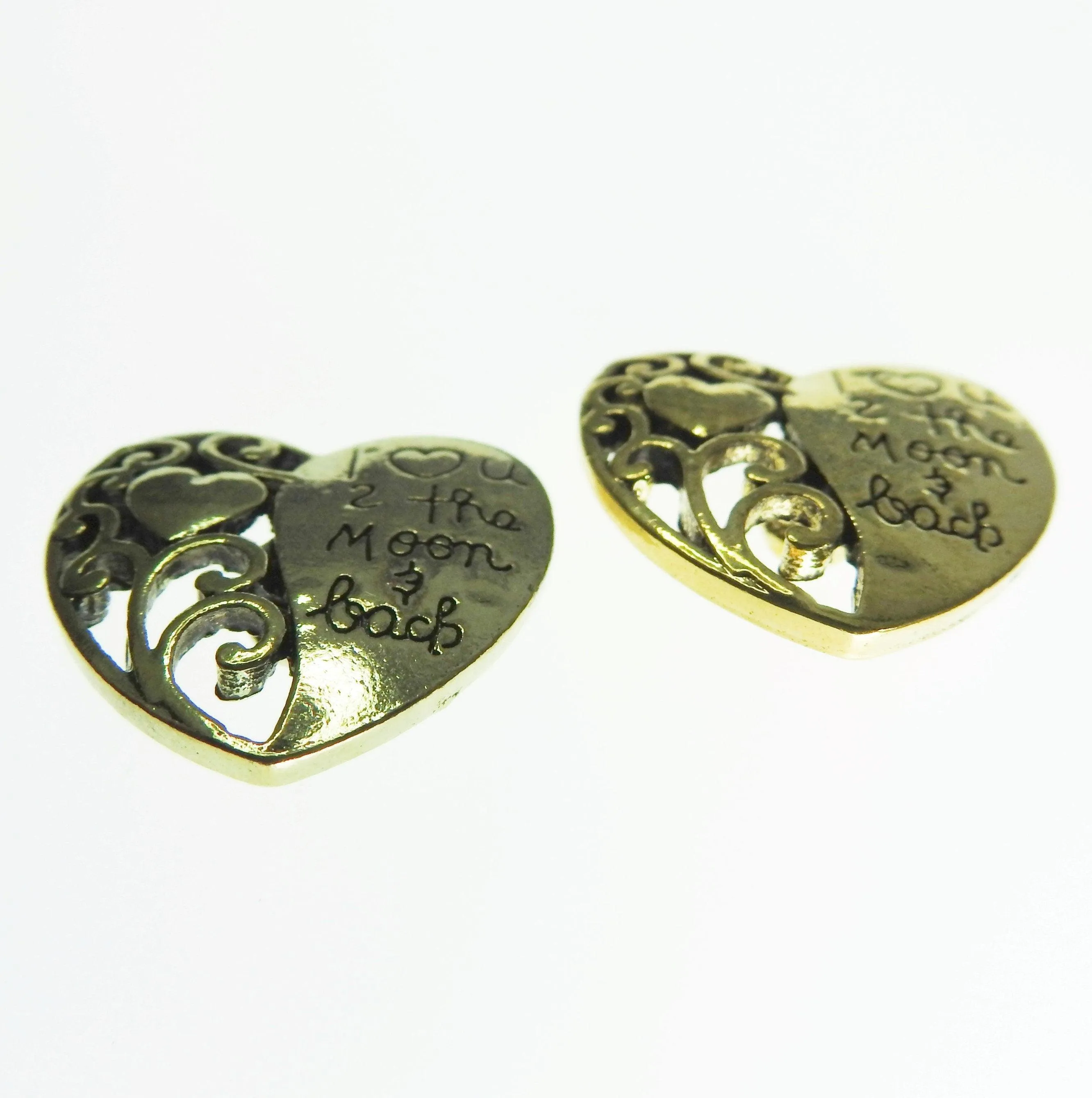 Fancy metal buttons snaps