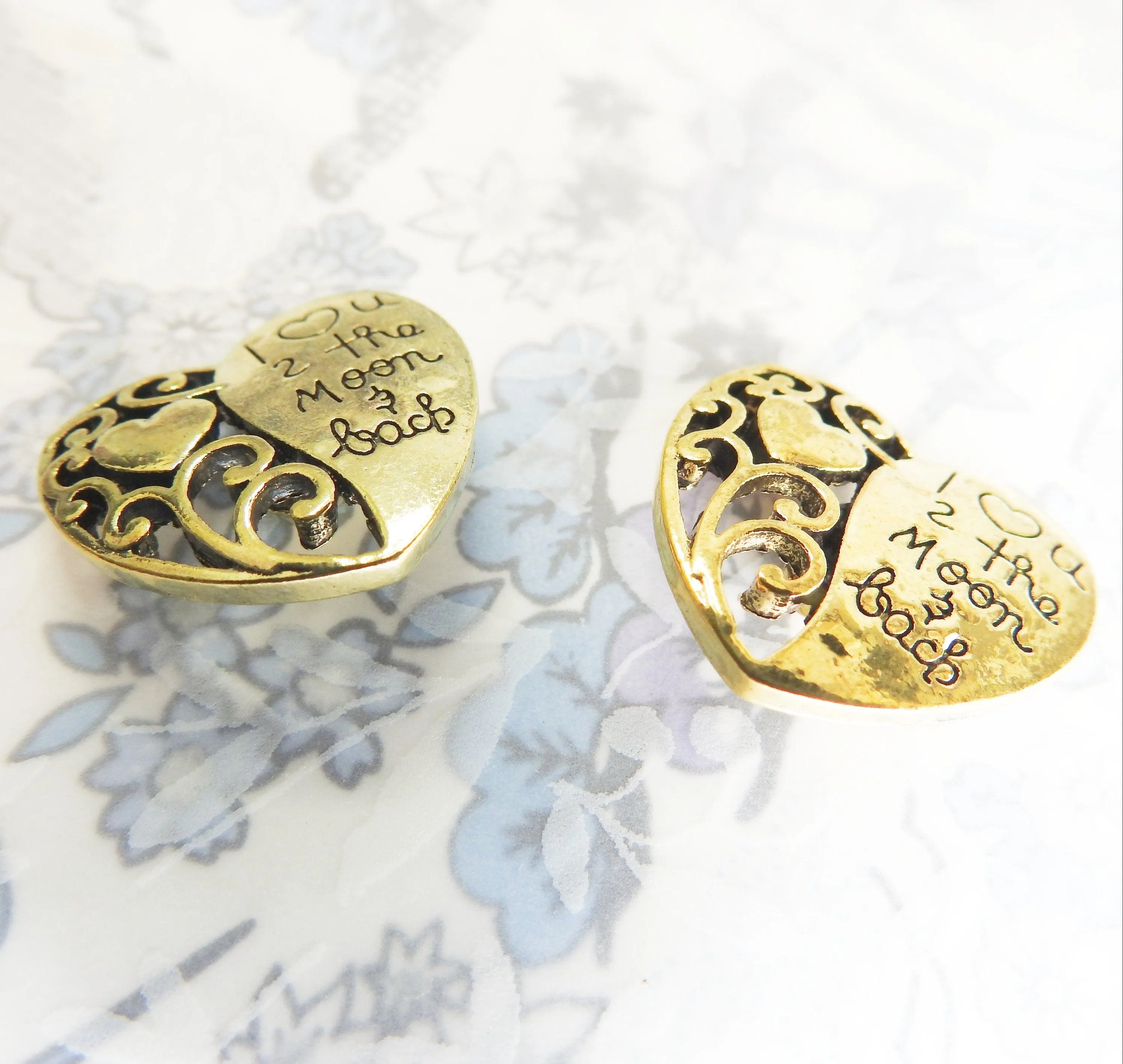 Fancy metal buttons snaps