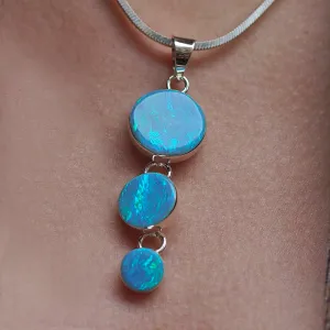 Flinder Turquoise Dotty Pendant