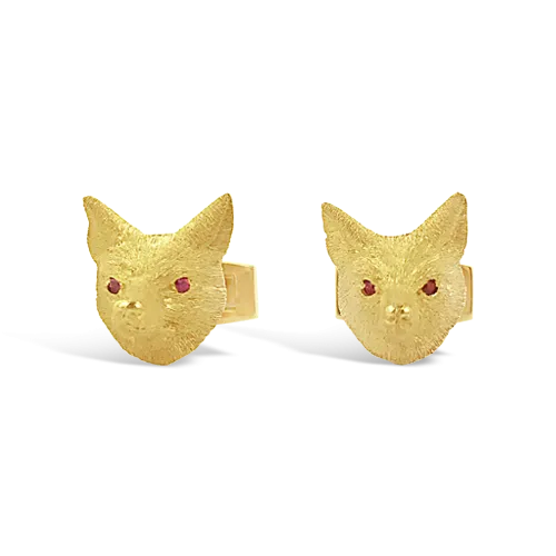 Fox Head Cufflinks