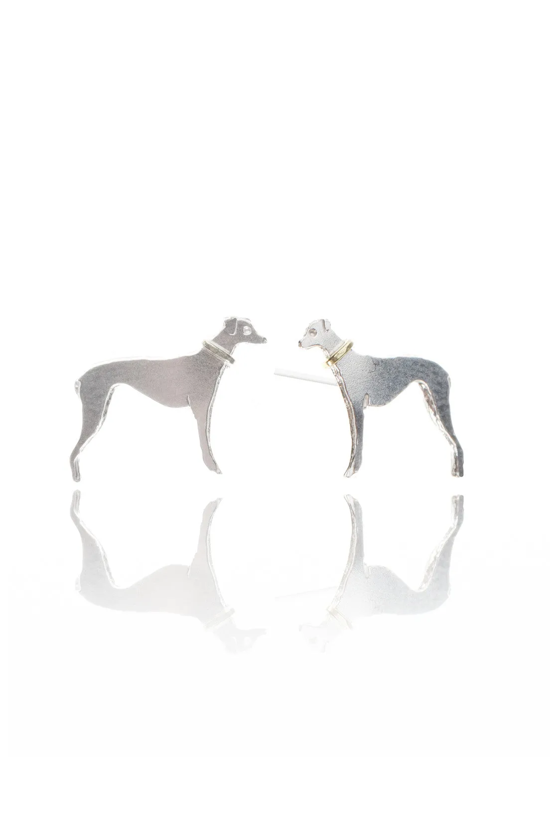 Greyhound Stud Earrings