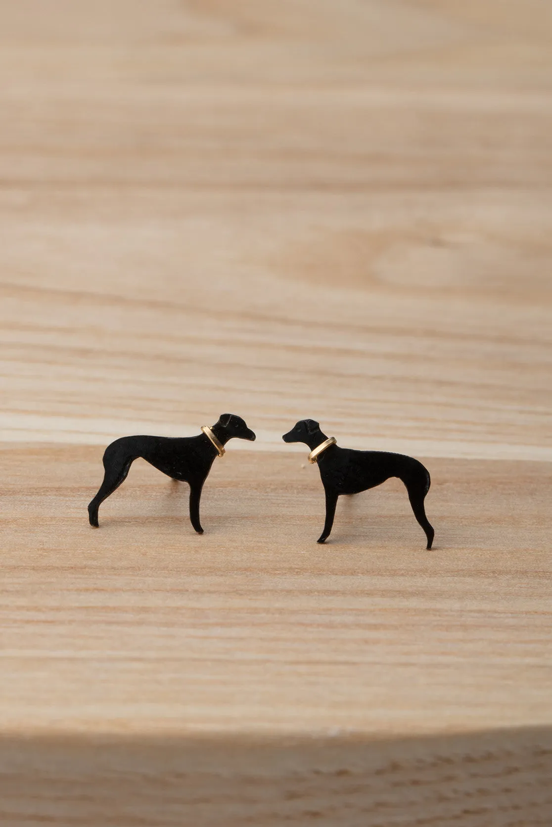 Greyhound Stud Earrings