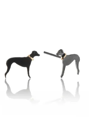 Greyhound Stud Earrings
