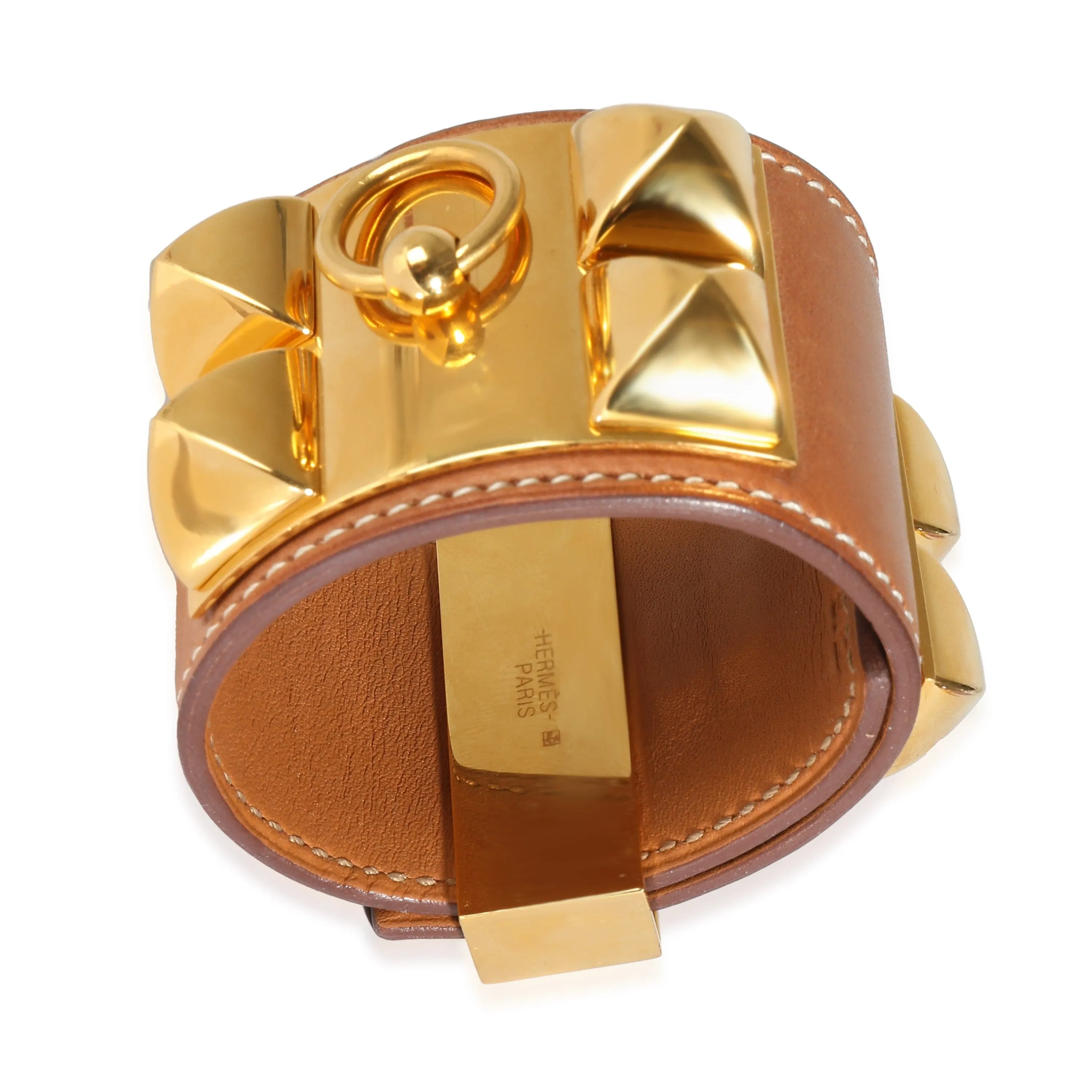 Hermès Collier De Chien Bracelet in  Gold Plated