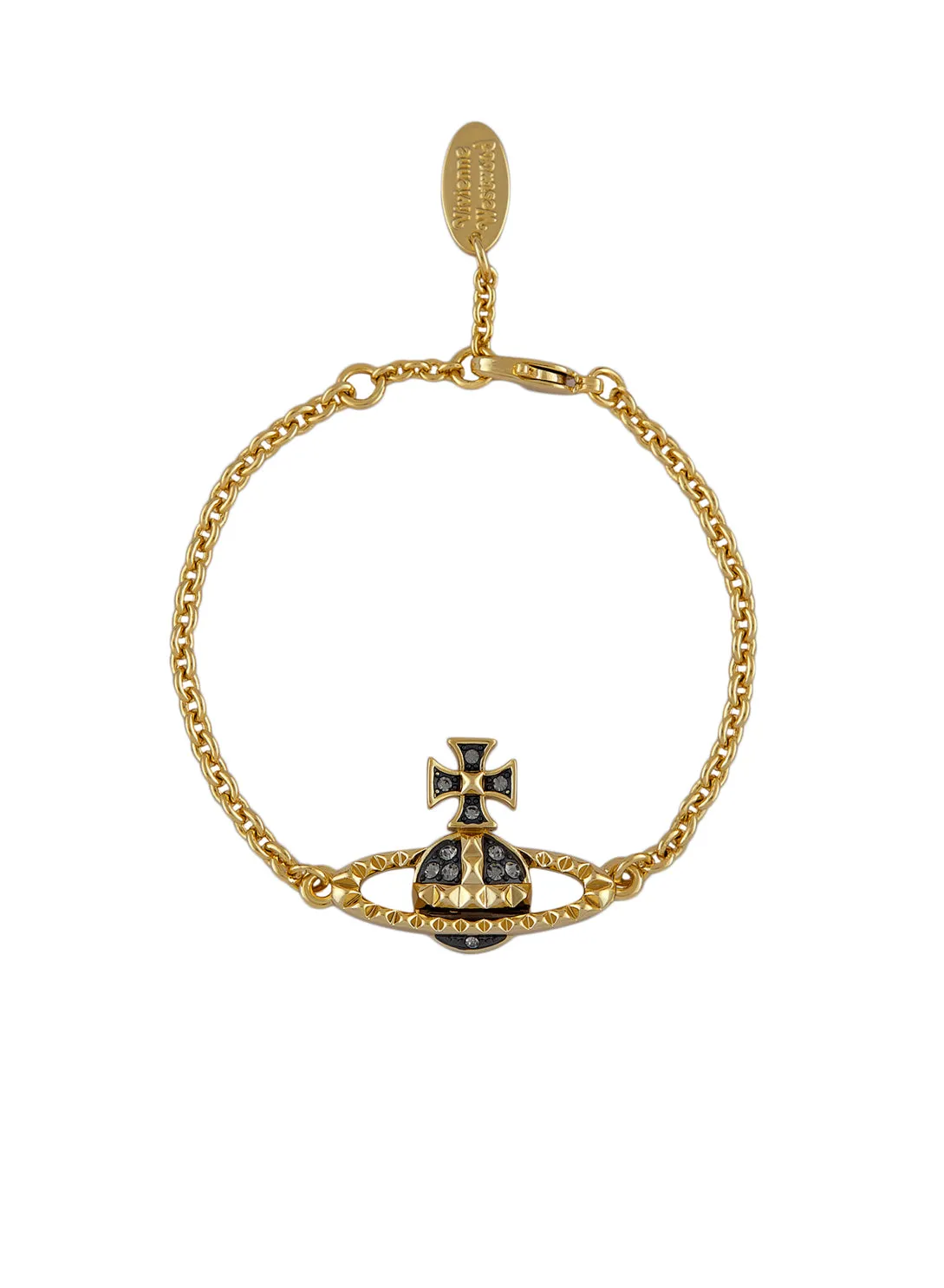 Mayfair Bas Relief Bracelet - Gold/Black - 61020032-02R563-MY