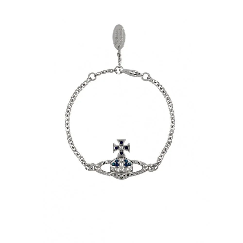 Mayfair Bas Relief Bracelet - Silver/Blue - 61020032-02W112-MY