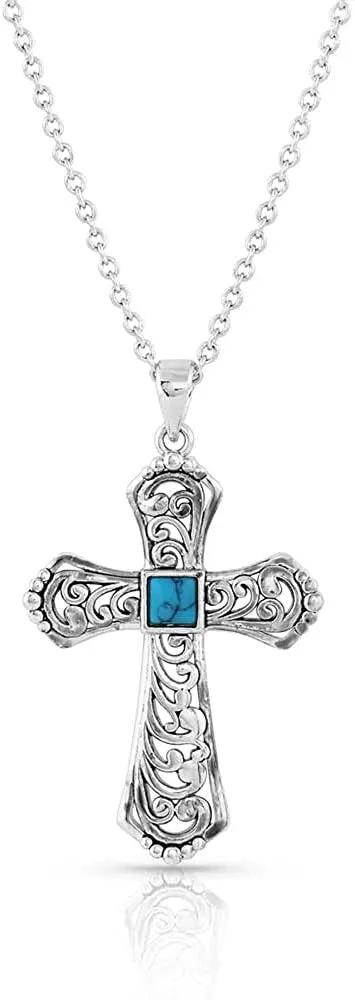 Montana Silversmiths Western Lifestyle Women's Cross Necklace
