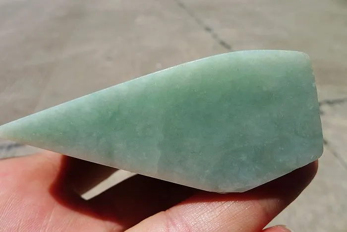 Natural Jade Rough Jadeite Raw (214g,7X5.9X3.1cm)
