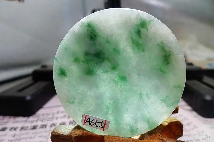 Natural Jade Rough Jadeite Raw (61g,5.3X0.8cm)