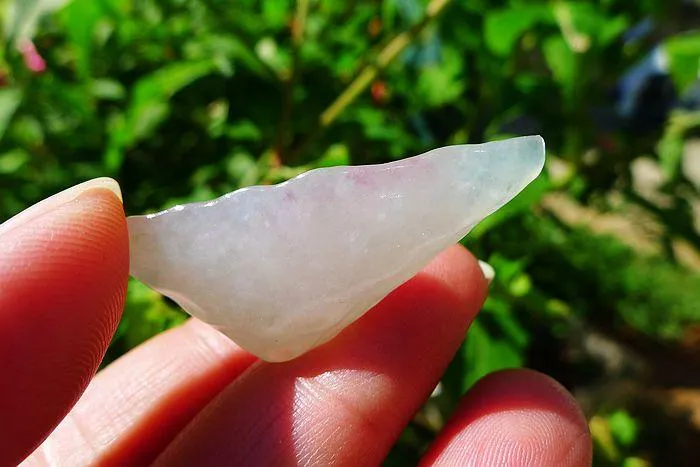 Natural Jade Rough Jadeite Raw (6.4g,3.8X1.5X0.8cm)