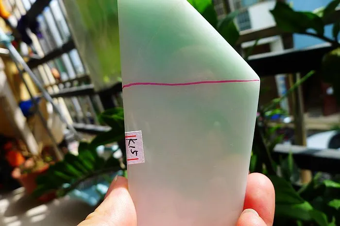 Natural Jade Rough Jadeite Raw (79g,9.4X5.1X0.8cm)