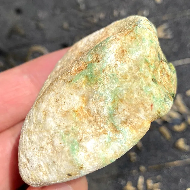 Natural Jade Rough Jadeite Raw 83g-HY016