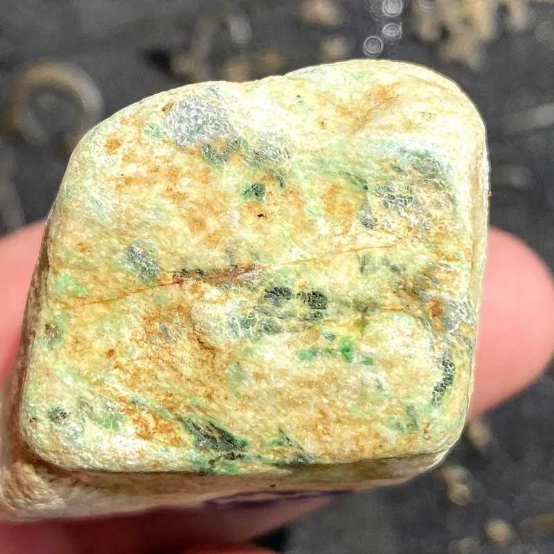 Natural Jade Rough Jadeite Raw 83g-HY016