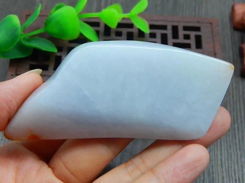 Natural Jade Rough Jadeite Raw (85g, 77X37X13.4mm)