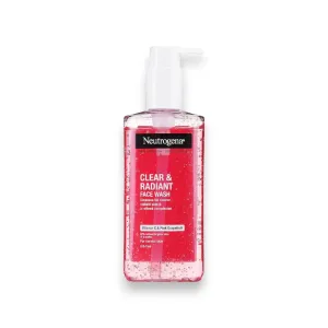 Neutrogena Clear and Radiant Face Wash Cleanses 200ml