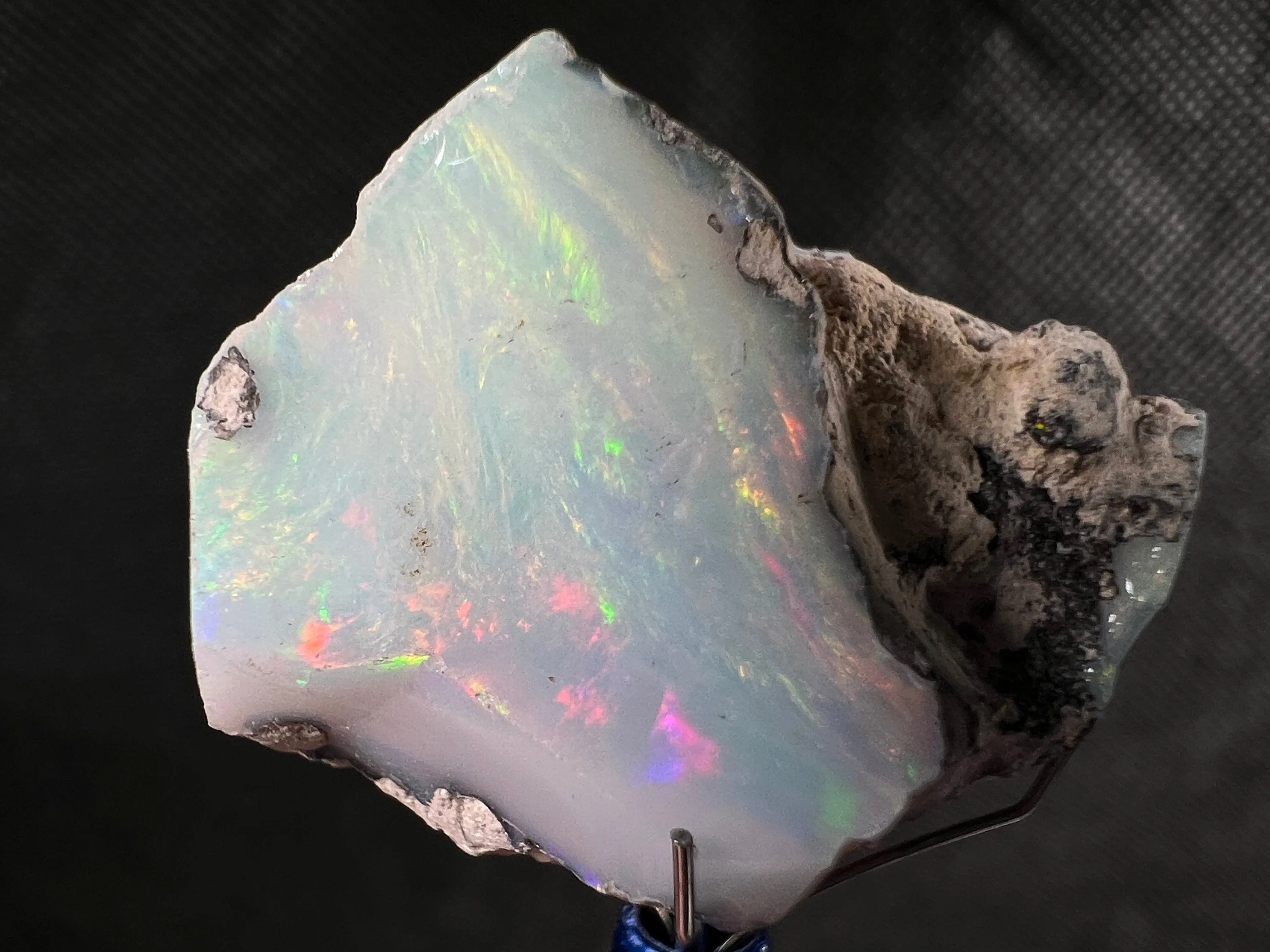 OPAL Raw Crystal - 4A , Cutting Grade - Opal Jewelry Making, Certified Opal Gemstone, Welo Opal, 50634