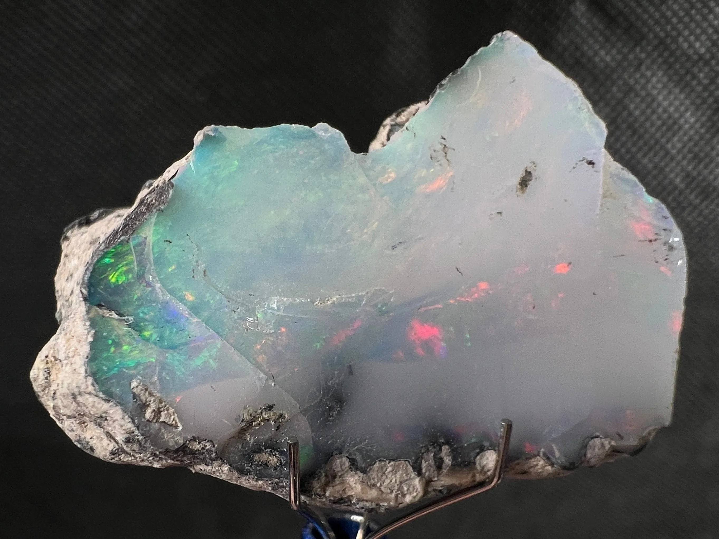 OPAL Raw Crystal - 4A , Cutting Grade - Opal Jewelry Making, Certified Opal Gemstone, Welo Opal, 50634