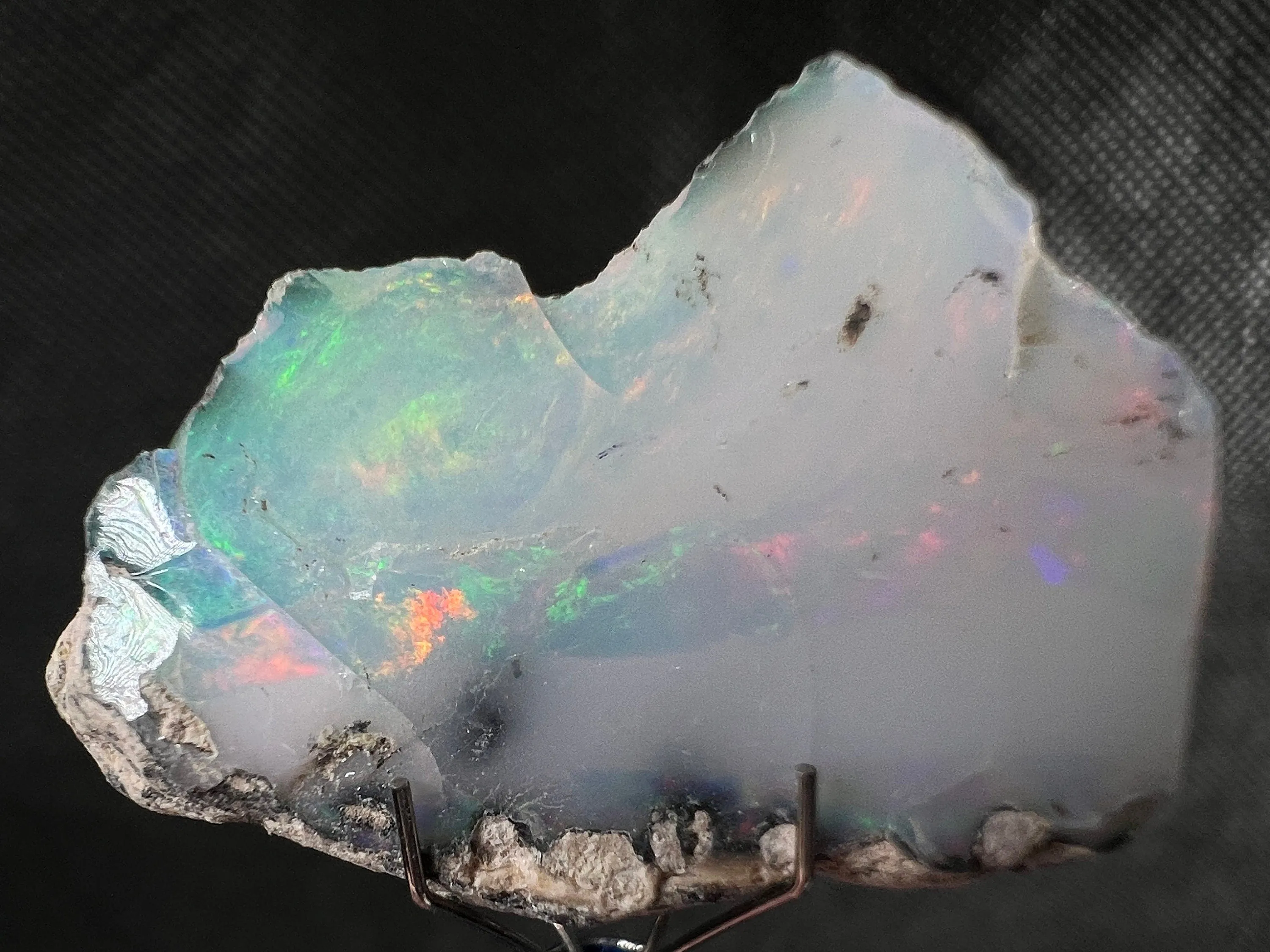 OPAL Raw Crystal - 4A , Cutting Grade - Opal Jewelry Making, Certified Opal Gemstone, Welo Opal, 50634