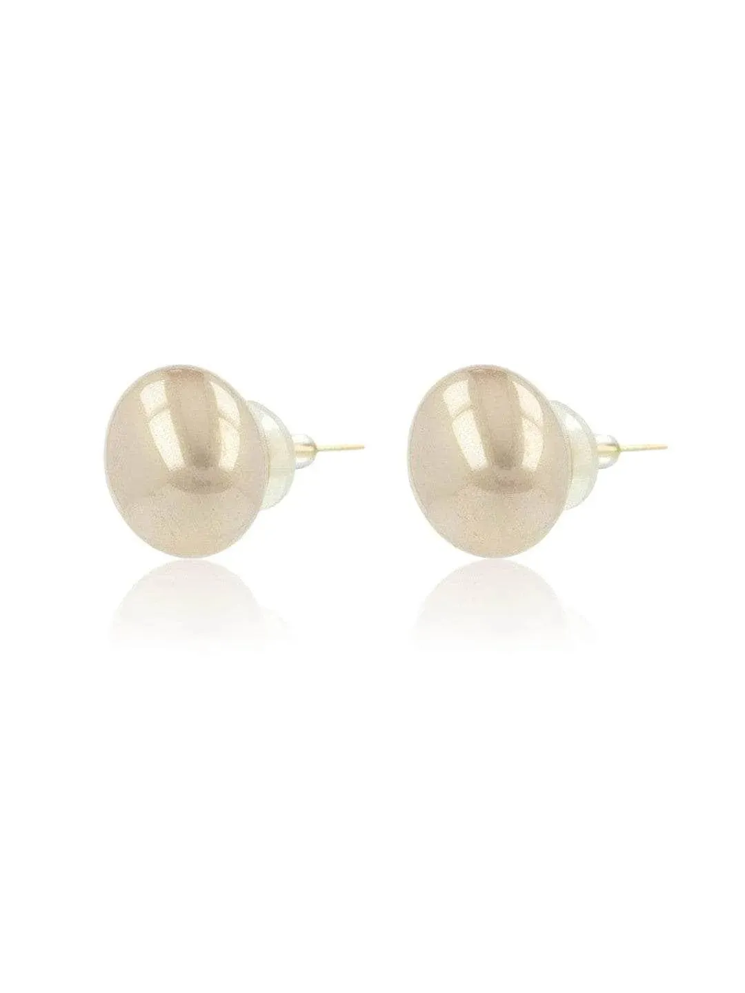 Palak Tiwari In Pearl Statement Studs Baby Pink