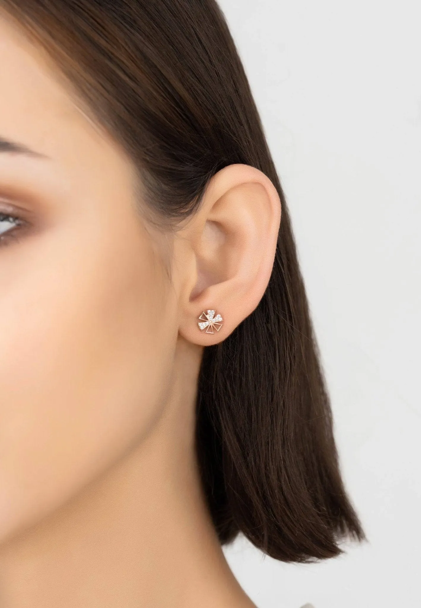 Paris Earrings Rosegold