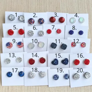 Patriotic Stud Earring Collection 2022