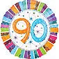 Radiant 90th Birthday Balloon