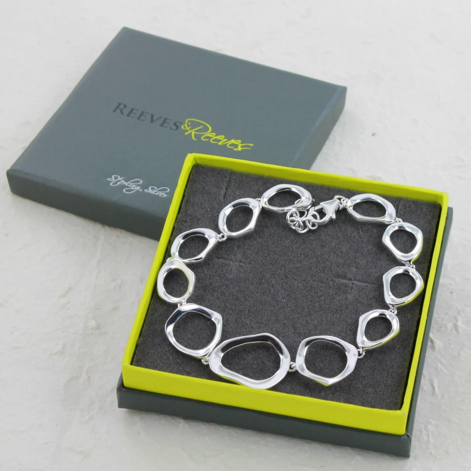 Ringlets Sterling Silver Bracelet