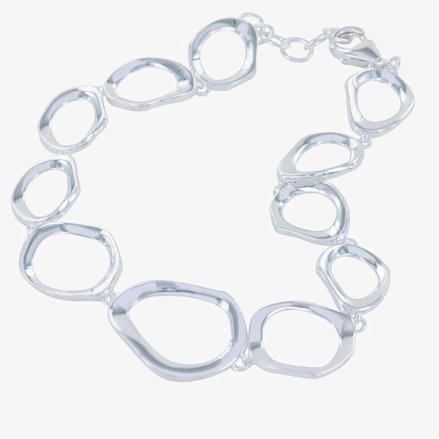 Ringlets Sterling Silver Bracelet