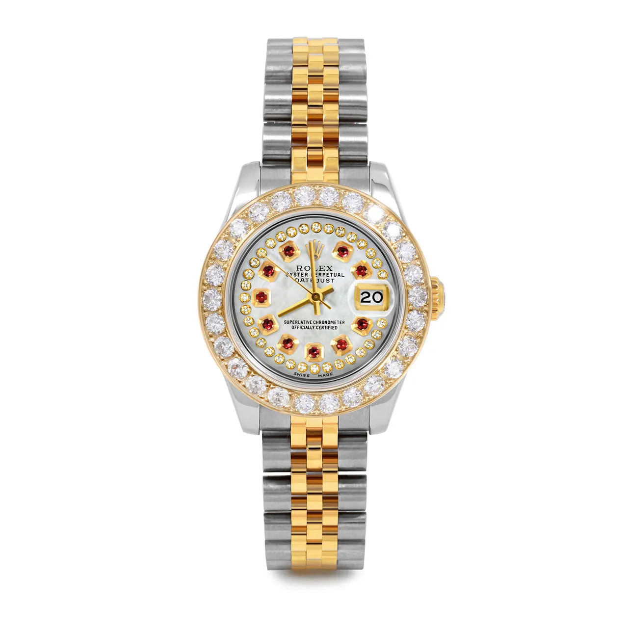 Rolex Datejust 26mm | 179173-WMOP-STRR-2CT-JBL
