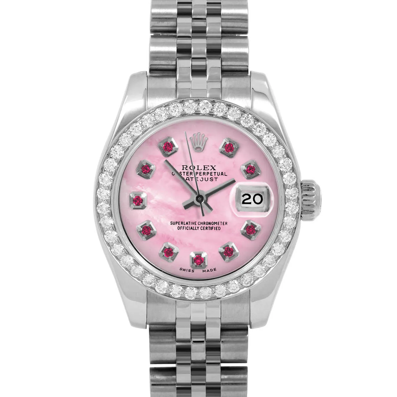 Rolex Datejust 26mm | 179174-PMOP-RBY-AM-BDS-JBL