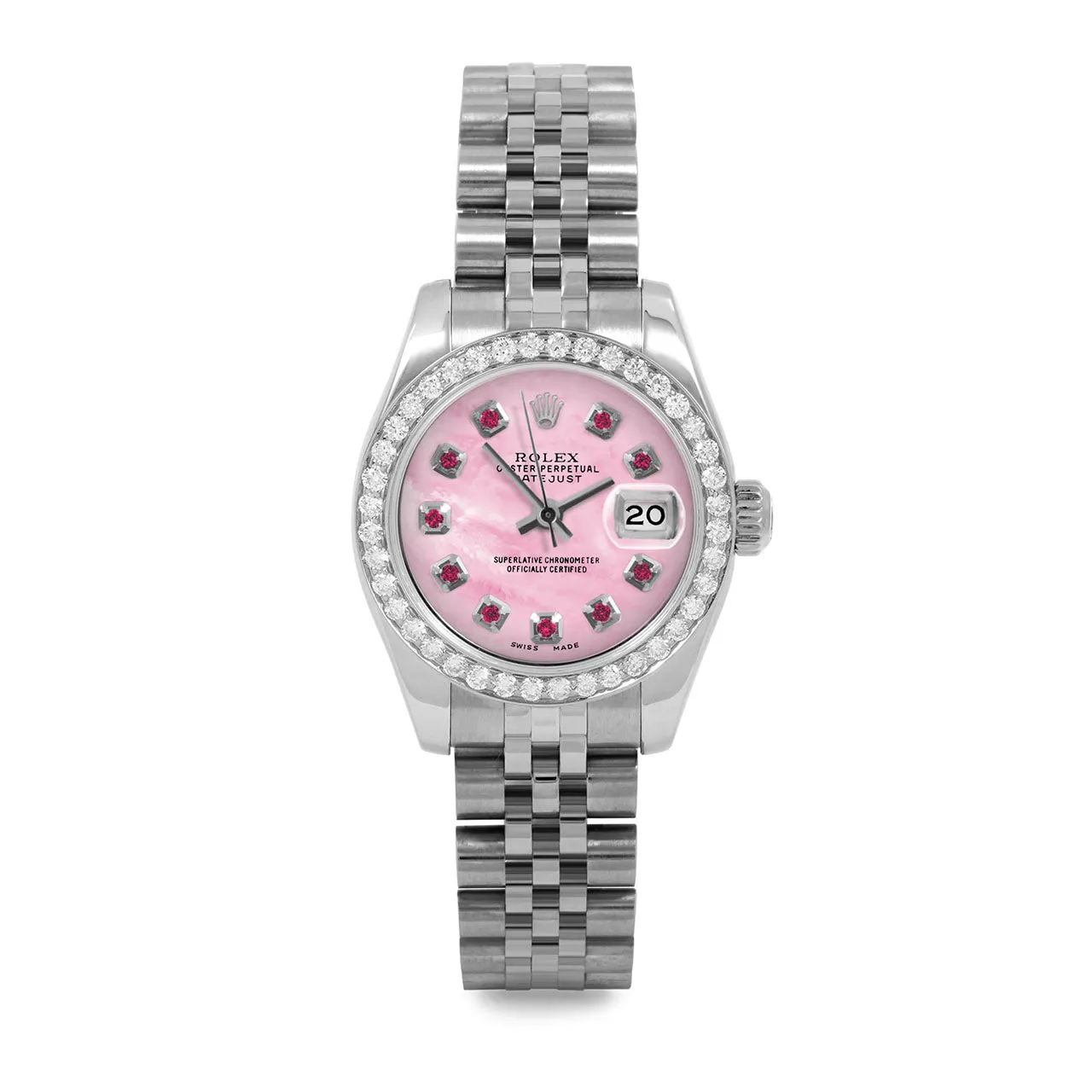 Rolex Datejust 26mm | 179174-PMOP-RBY-AM-BDS-JBL