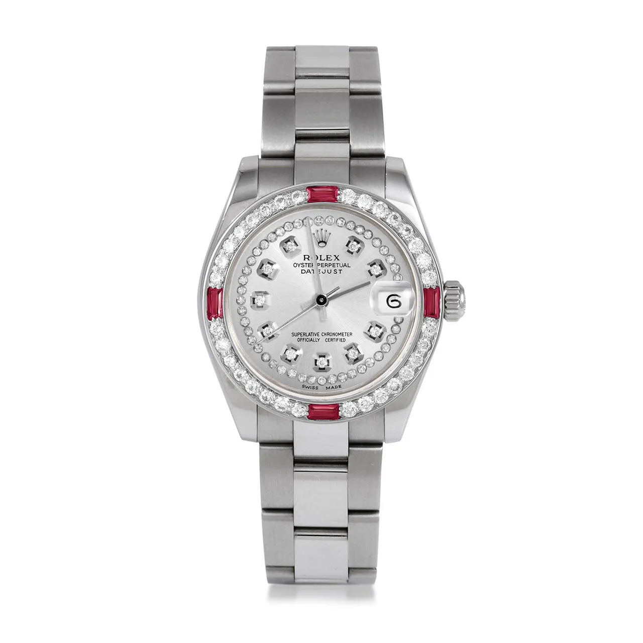 Rolex Datejust 31mm | 178274-SLV-STRD-4RBY-OYS