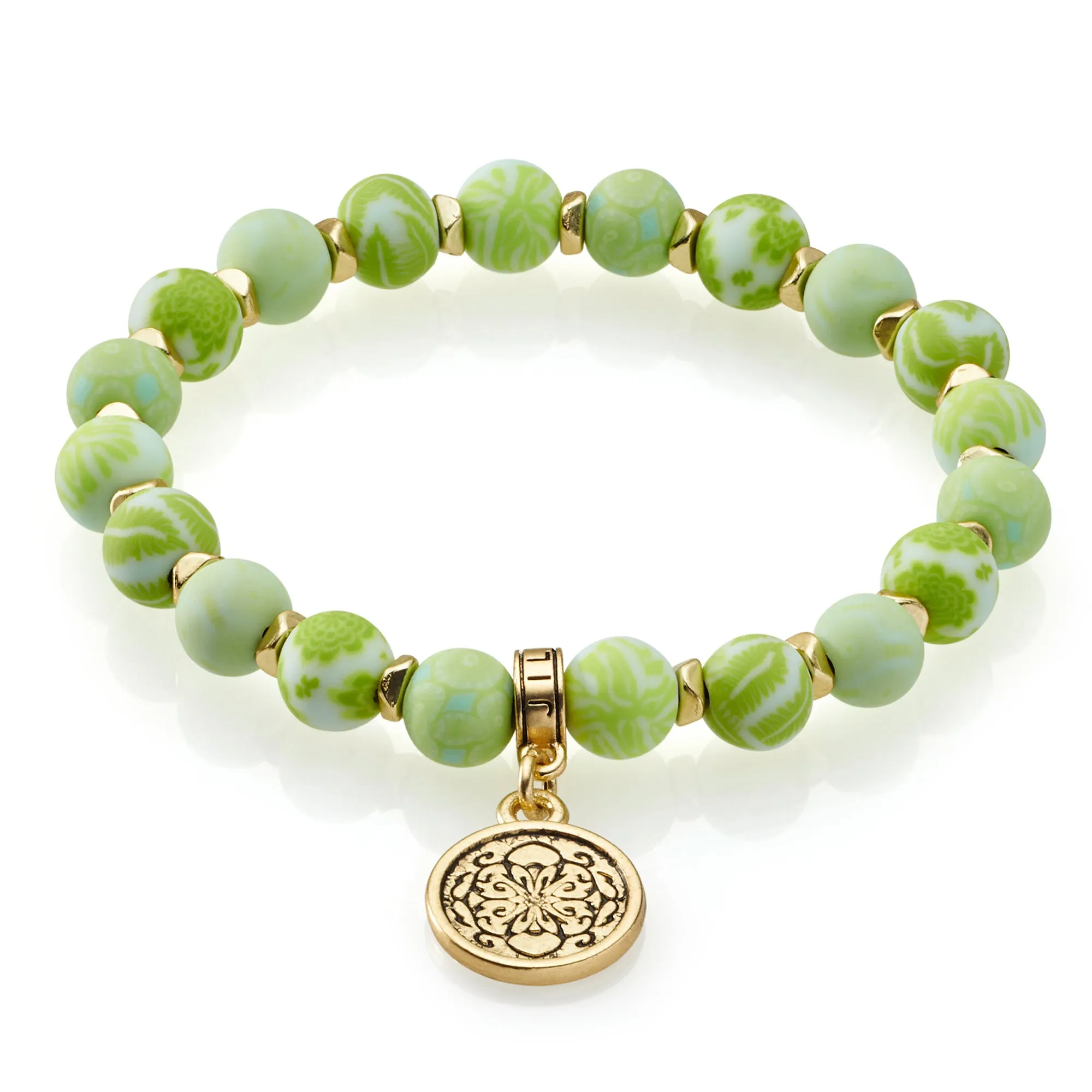 Seaside Green Petite Blossom Bracelet