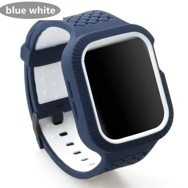 Silicone Case Strap For Series Correa Pulseira Bracelet