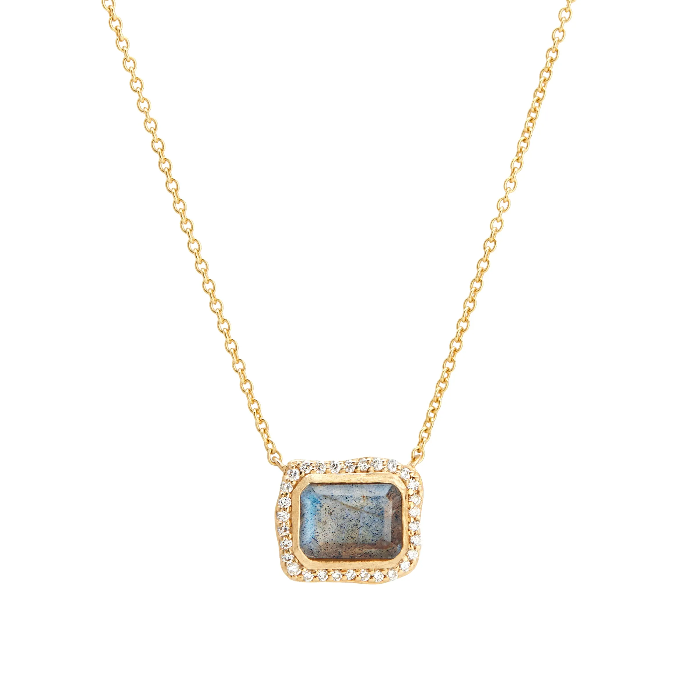 The Kaia Labradorite Necklace