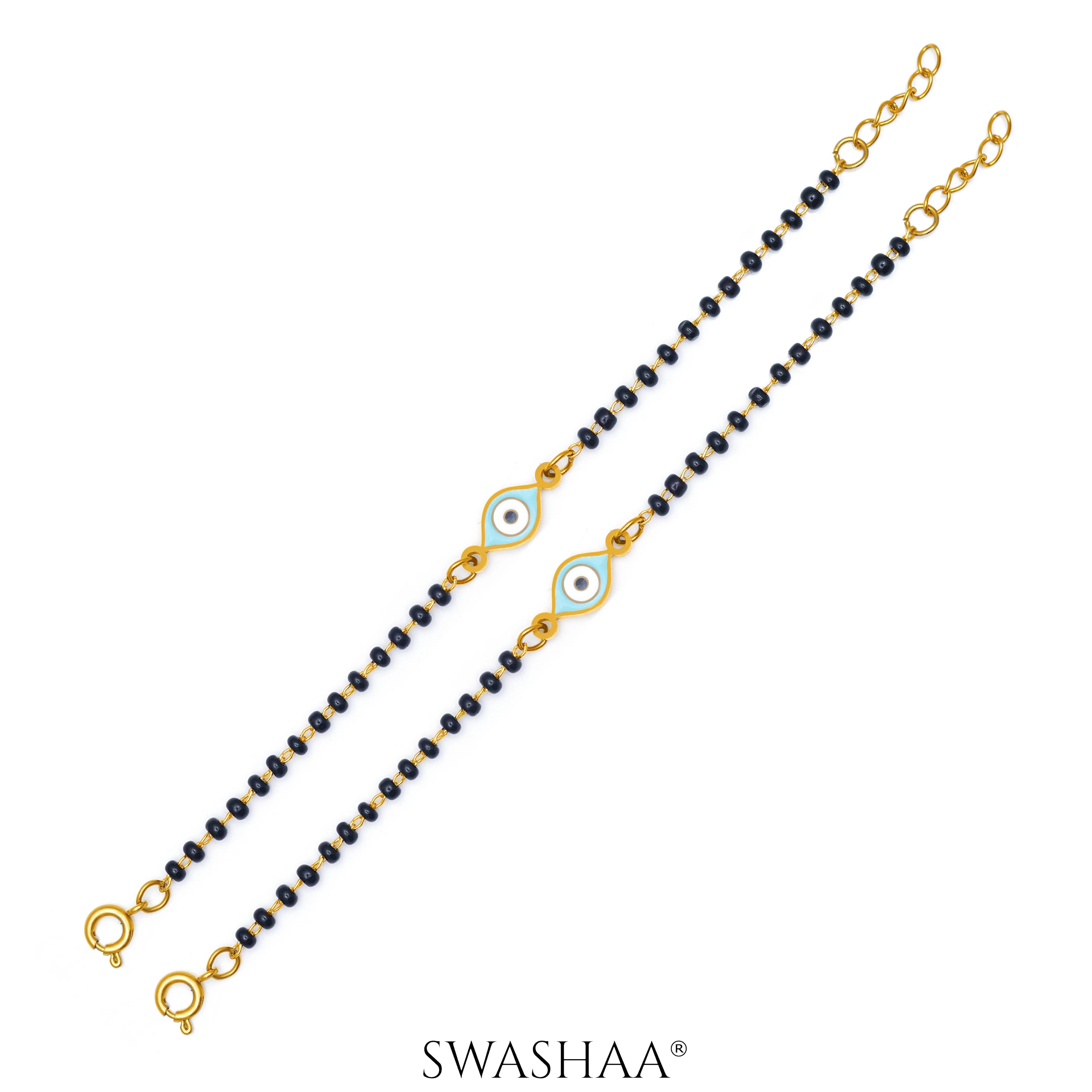 Tranquil Eye 18K Gold Plated Kid's Nazariya Bracelet