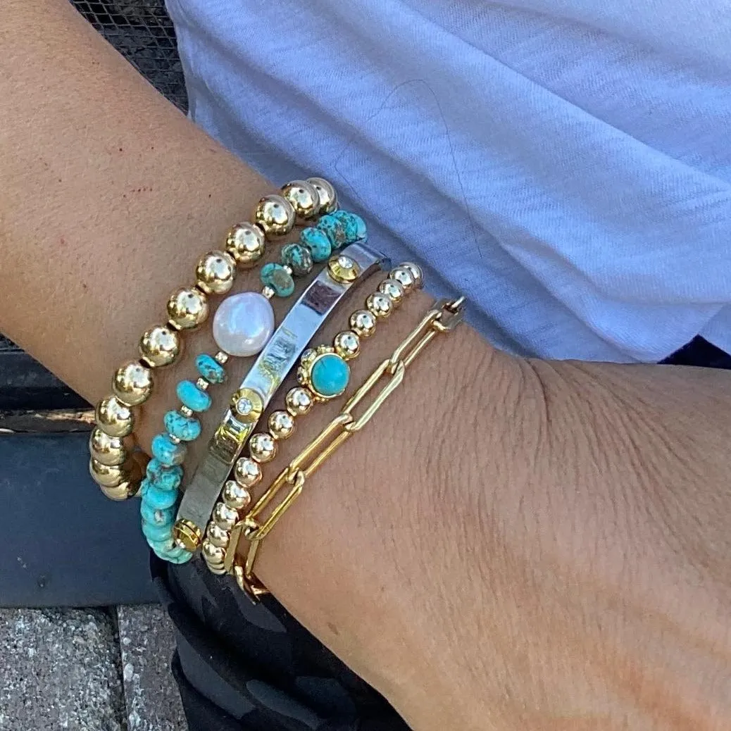 Turquoise Bracelet - Desert