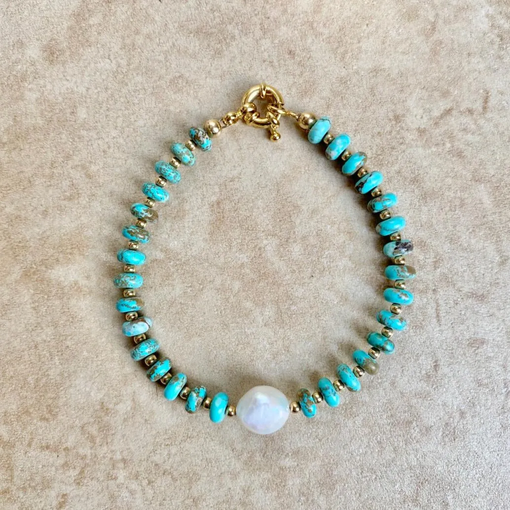 Turquoise Bracelet - Desert