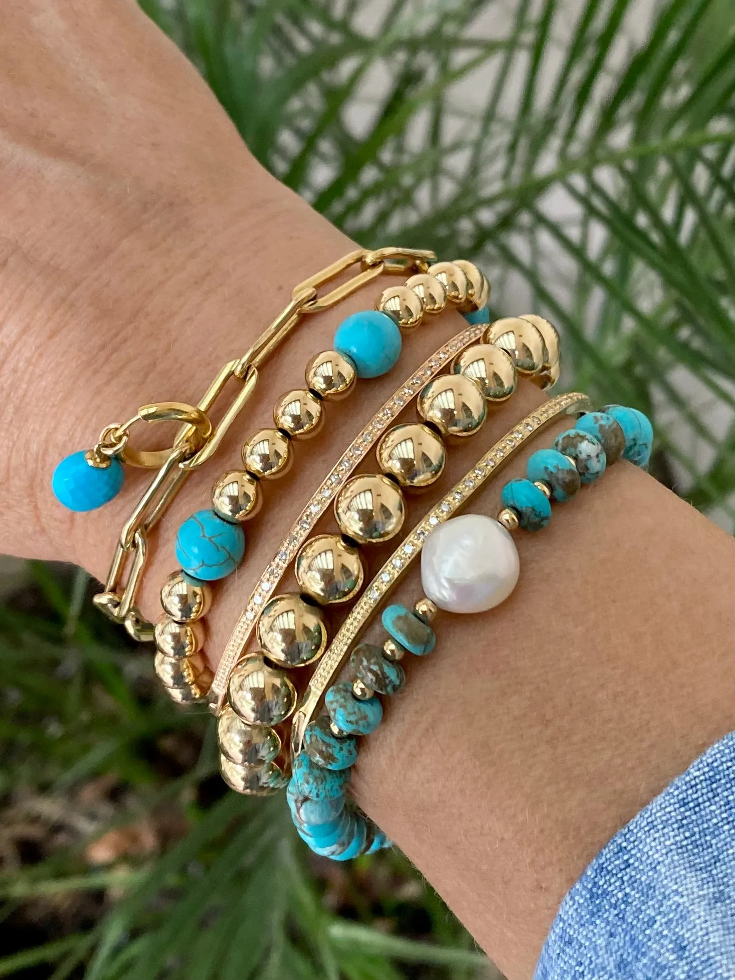 Turquoise Bracelet - Desert