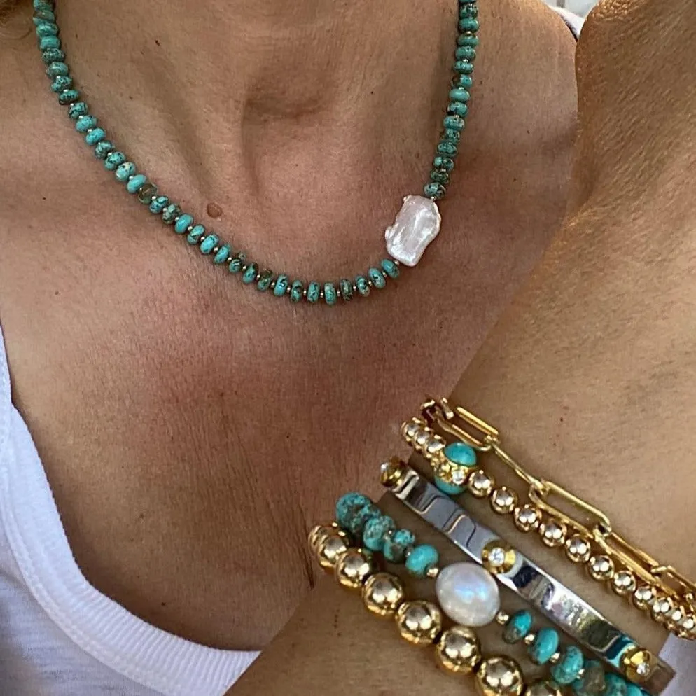 Turquoise Bracelet - Desert